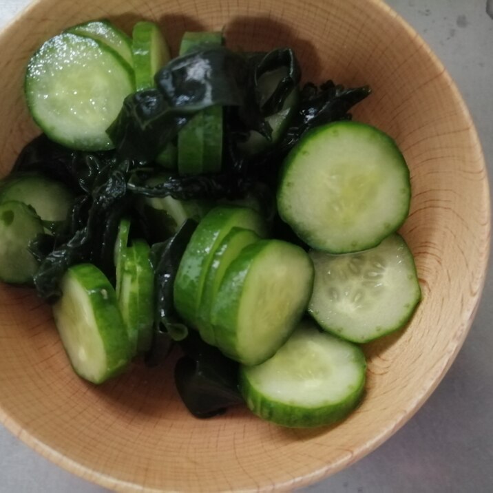 簡単☆さっぱり！きゅうりの酢の物